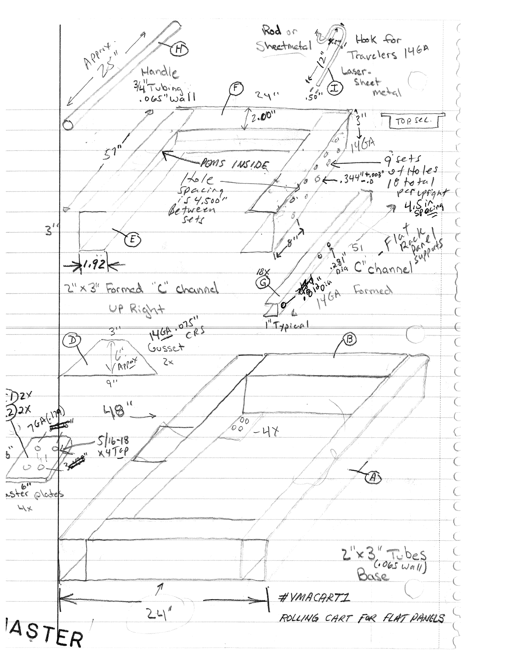 Custom Fabricated Cart & Rack Weldments / Assemblies | Vantage ...