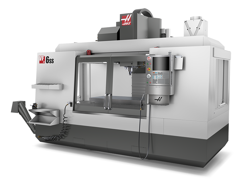 Our new Haas VF6SS CNC Vertical Machining Center features a 12,000 RPM Spindle, Exceptionally Fast Rapids & Tool Change, 30+1 Tool Capacity and 64 x 32 x 30 Travel. It's ready to offer our customers the versatility of a high speed machine and a large work envelop.