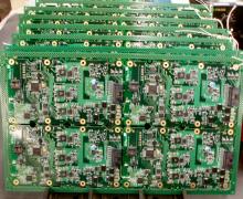 Printed Circuit Assemblies at an inspection point in our East Coast facility